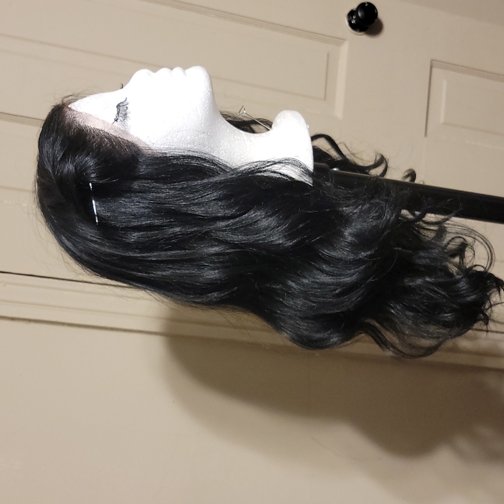 Lace front wig